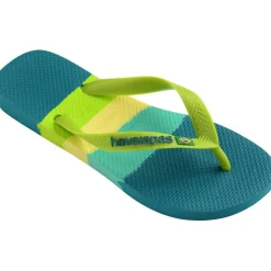 Men's Brasil Tech Green Flip Flops