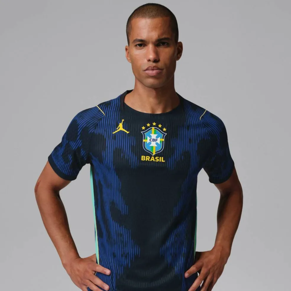 Mens Brazil Authentic Away Shirt World Cup 2026