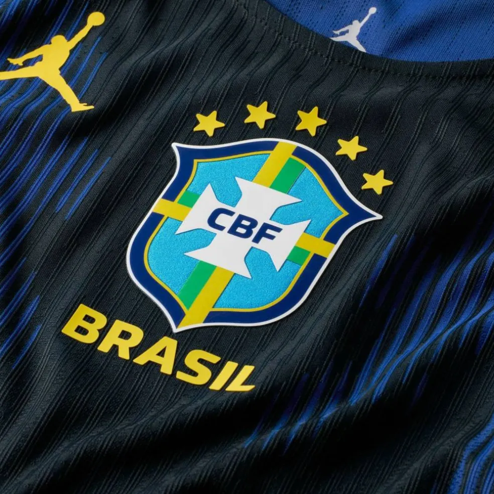 Mens Brazil Authentic Away Shirt World Cup 2026