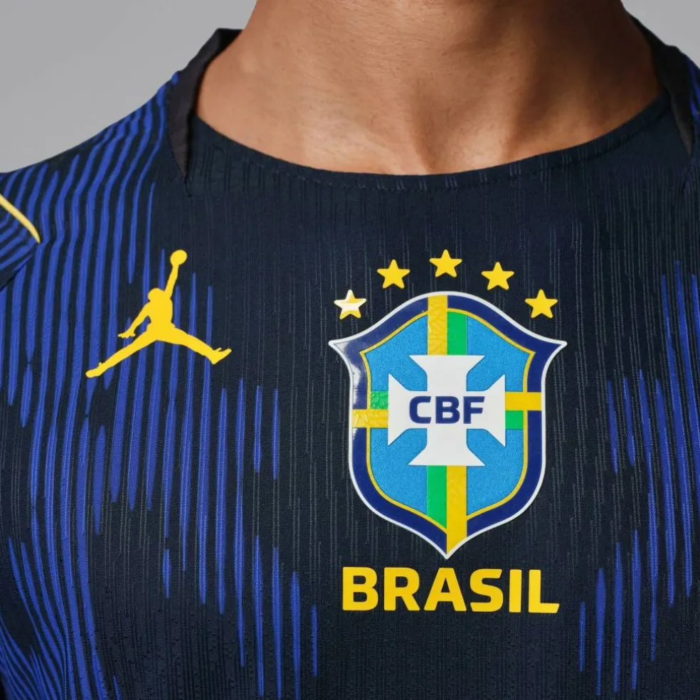 Mens Brazil Authentic Away Shirt World Cup 2026
