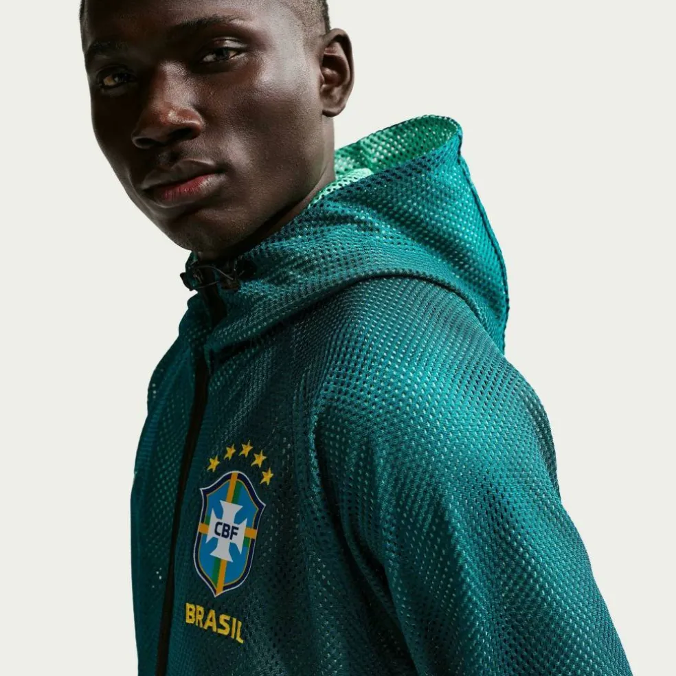 Men's Brazil International Licensed Tracksuit Top