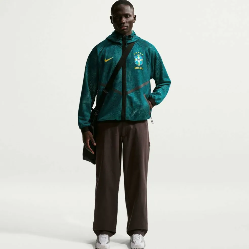 Men's Brazil International Licensed Tracksuit Top