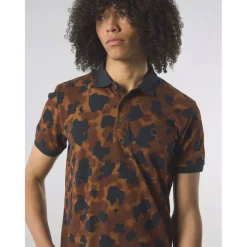 Men's Brindle Short-Sleeve Polo Shirt
