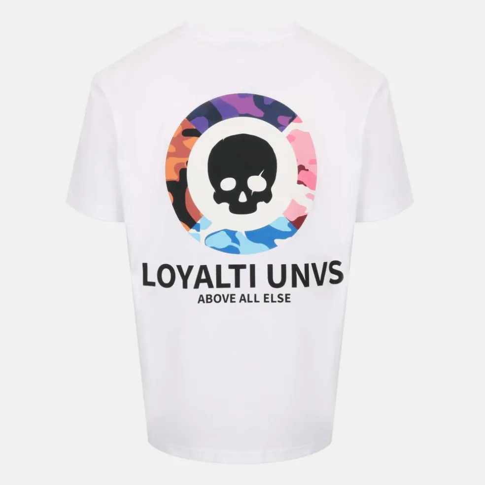 Men's Camo Skull Regular Fit T-Shirt