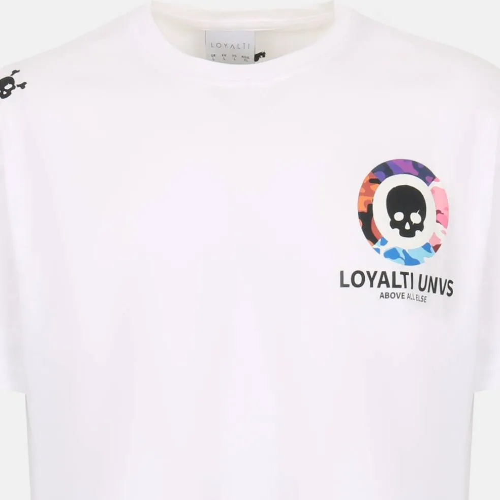 Men's Camo Skull Regular Fit T-Shirt