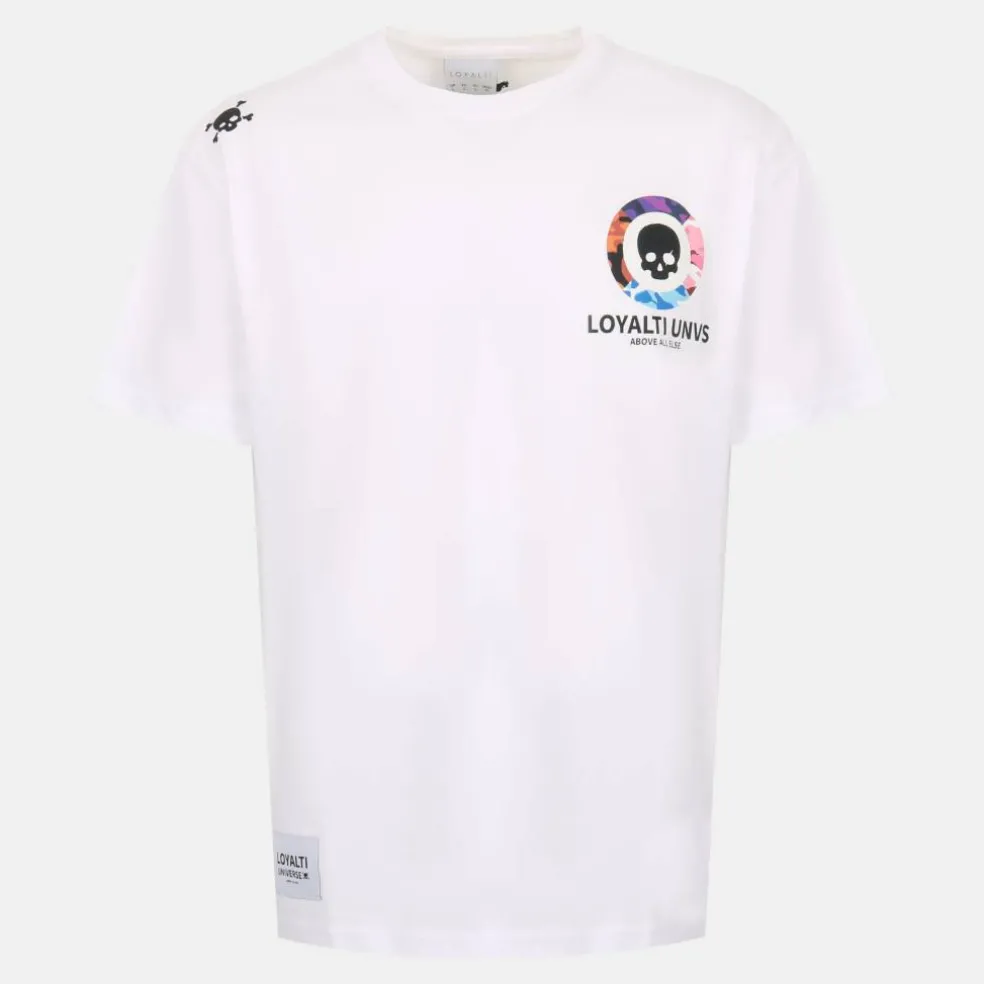Men's Camo Skull Regular Fit T-Shirt