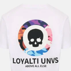 Men's Camo Skull Regular Fit T-Shirt