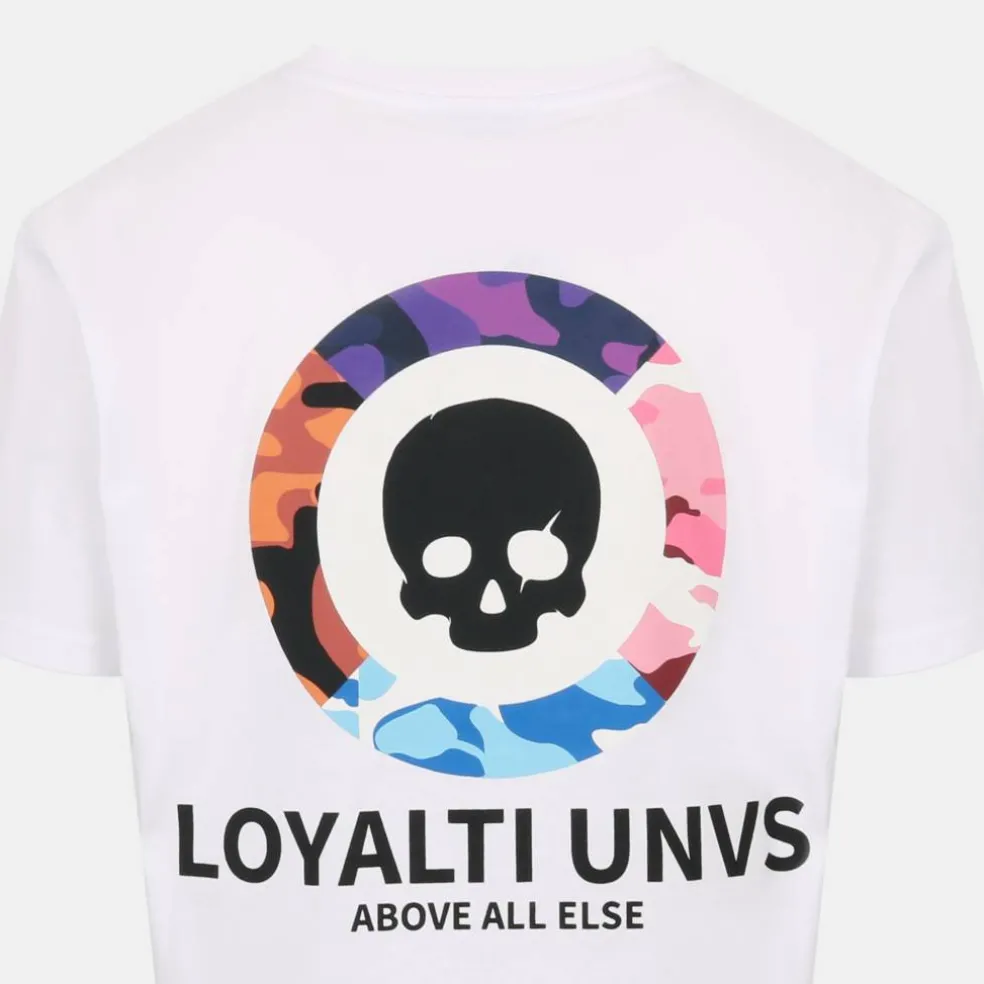 Men's Camo Skull Regular Fit T-Shirt