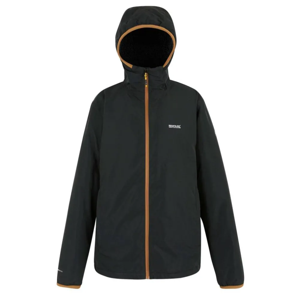 Men's Caspen Isotex 10000 Breathable Waterproof Long Sleeve Full Zip Waterproof Jacket