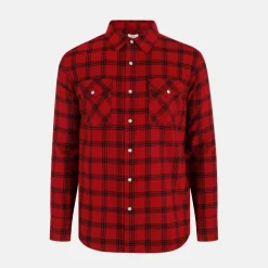 Men's Check Long Sleeve Patterned Shirt
