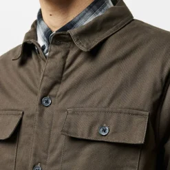 Men's Cheque Lined Long-Sleeve Shirt