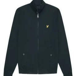 Men's Classic Funnel Neck Long Sleeve Zip Harrington Jacket