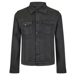 Men's Coated Denim Jacket