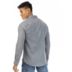 Men's Cotton Long Sleeve Plain Shirt