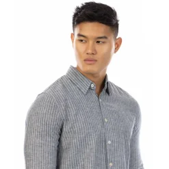 Men's Cotton Long Sleeve Plain Shirt