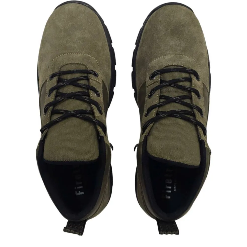 Men's Delia Premium Leather Ankle Lace Up Hiker Rugged Boots