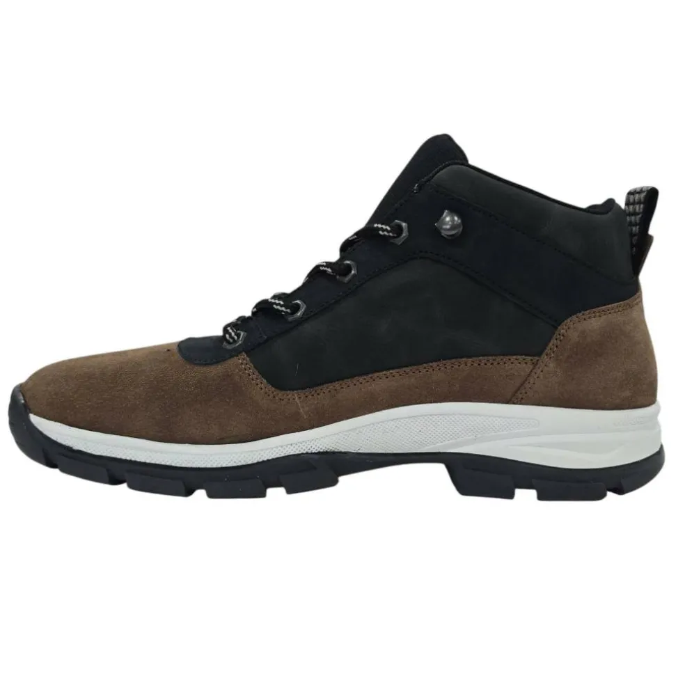 Men's Delia Premium Leather Ankle Lace Up Hiker Rugged Boots