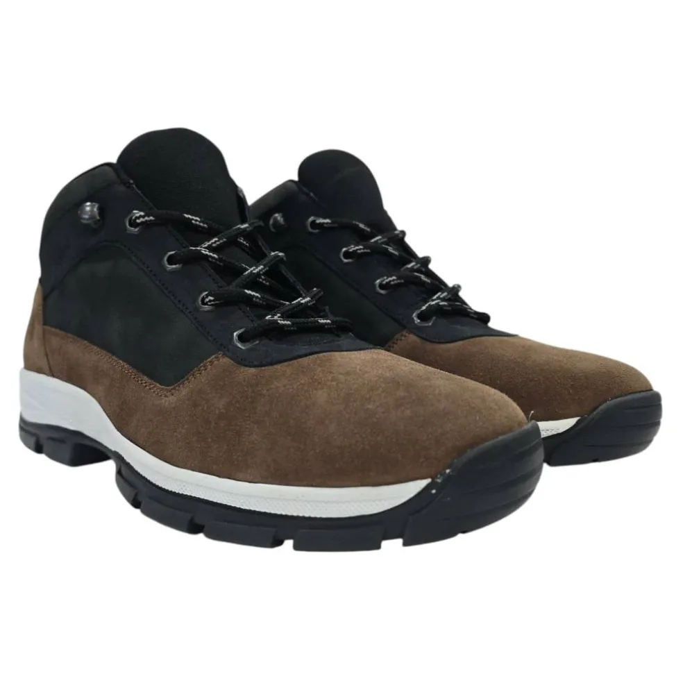 Men's Delia Premium Leather Ankle Lace Up Hiker Rugged Boots