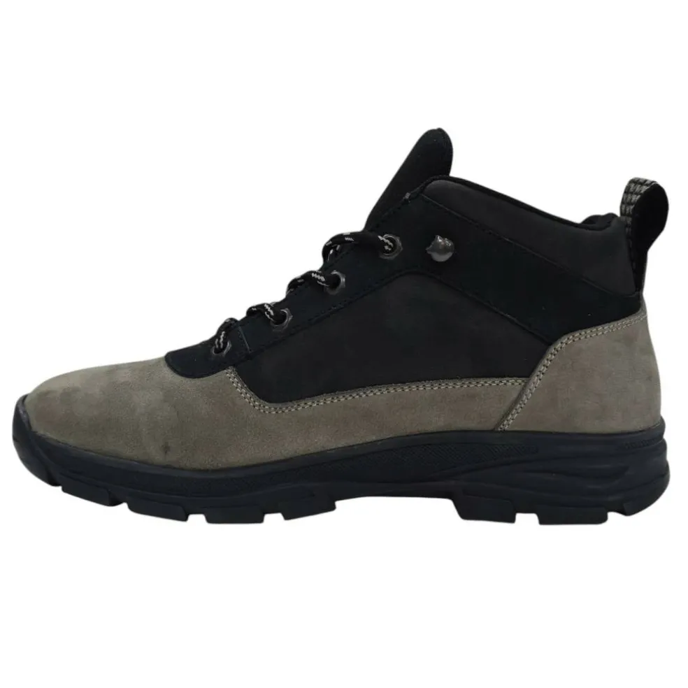 Men's Delia Premium Leather Ankle Lace Up Hiker Rugged Boots