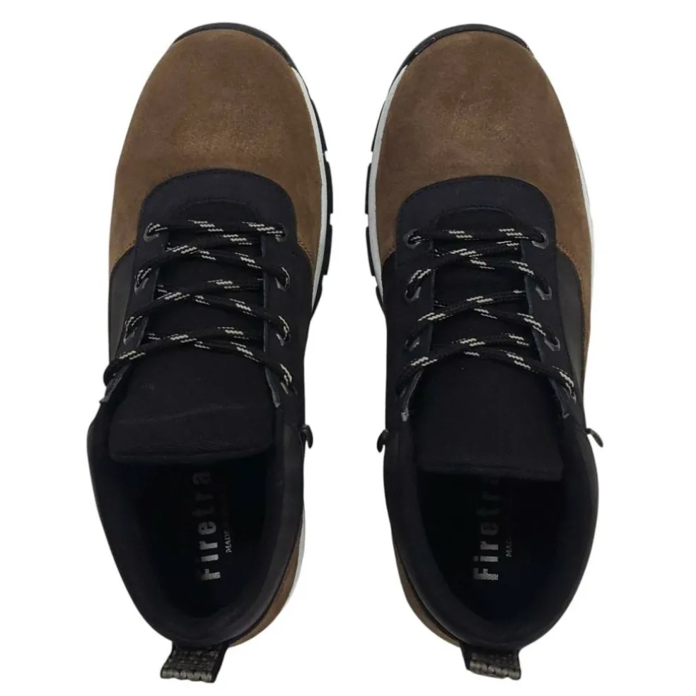 Men's Delia Premium Leather Ankle Lace Up Hiker Rugged Boots