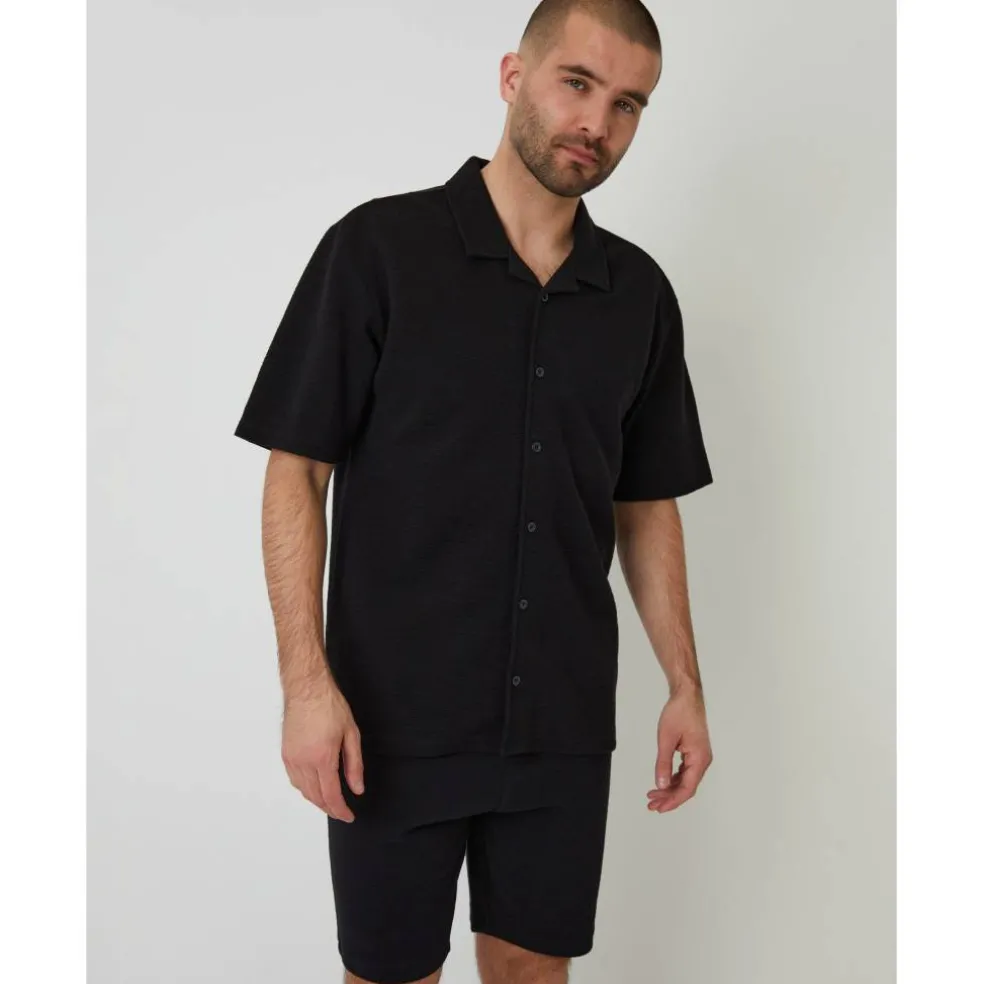 Men's Embley Short-Sleeve Patterned Shirt