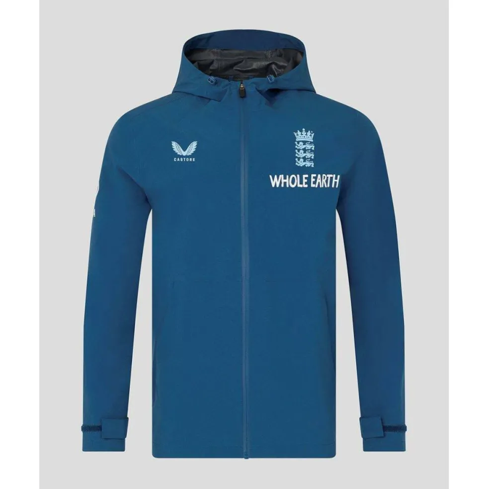 Mens 26/27 England Cricket Rain Anorak Jacket