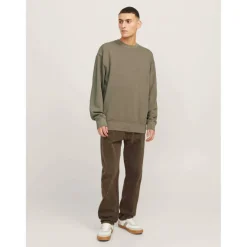 Men's Faded Sweat Crew Neck Sweatshirt