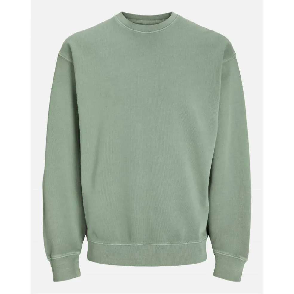 Men's Faded Sweat Crew Neck Sweatshirt