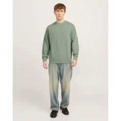 Men's Faded Sweat Crew Neck Sweatshirt