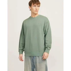Men's Faded Sweat Crew Neck Sweatshirt
