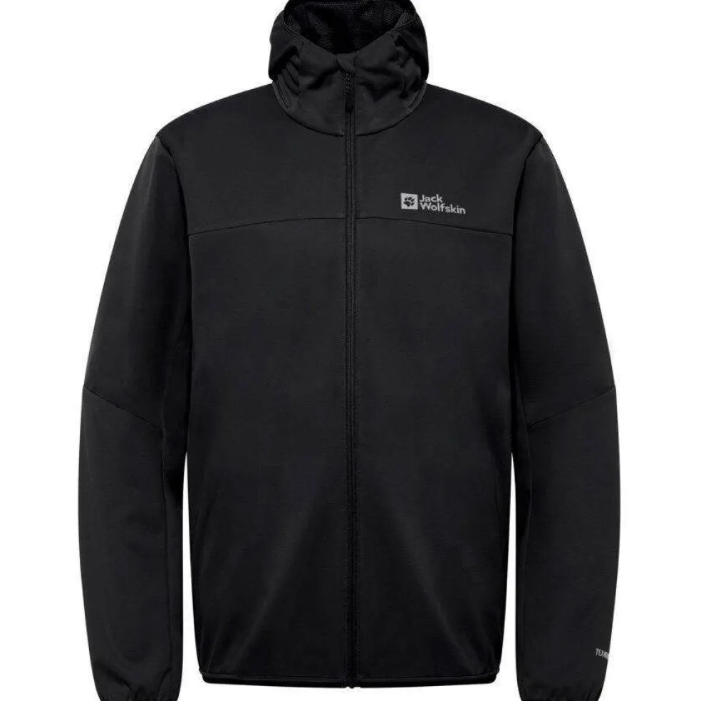 Men's Feldberg Water Resistant Windproof Hooded Long Sleeve Softshell Jacket