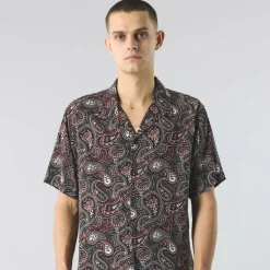 Men's Feltham Paisley Short-Sleeve Patterned Shirt