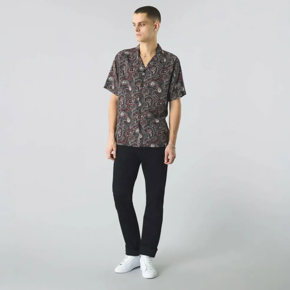 Men's Feltham Paisley Short-Sleeve Patterned Shirt