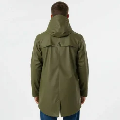 Men's Fisher Water and Wind Resistant 2.5 Layer Long Sleeve Rain Anorak