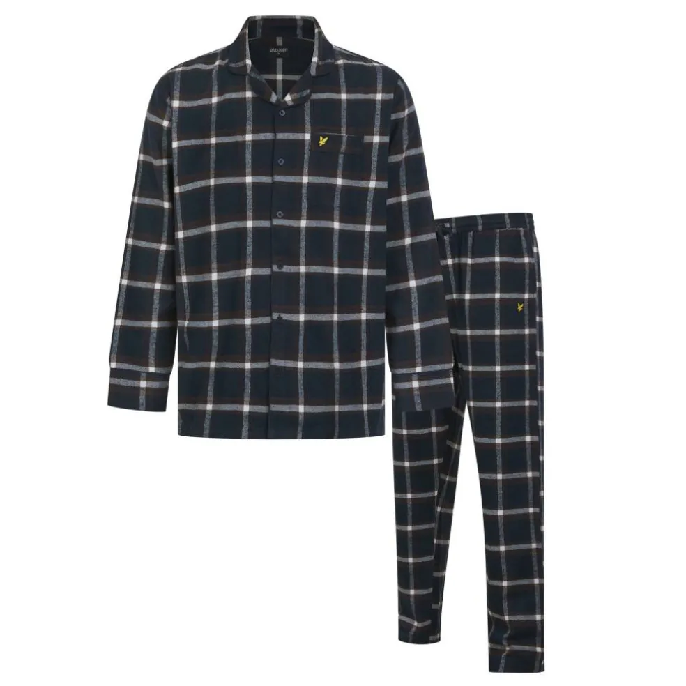 Men's Flannel Long-Sleeve Pyjama Sets