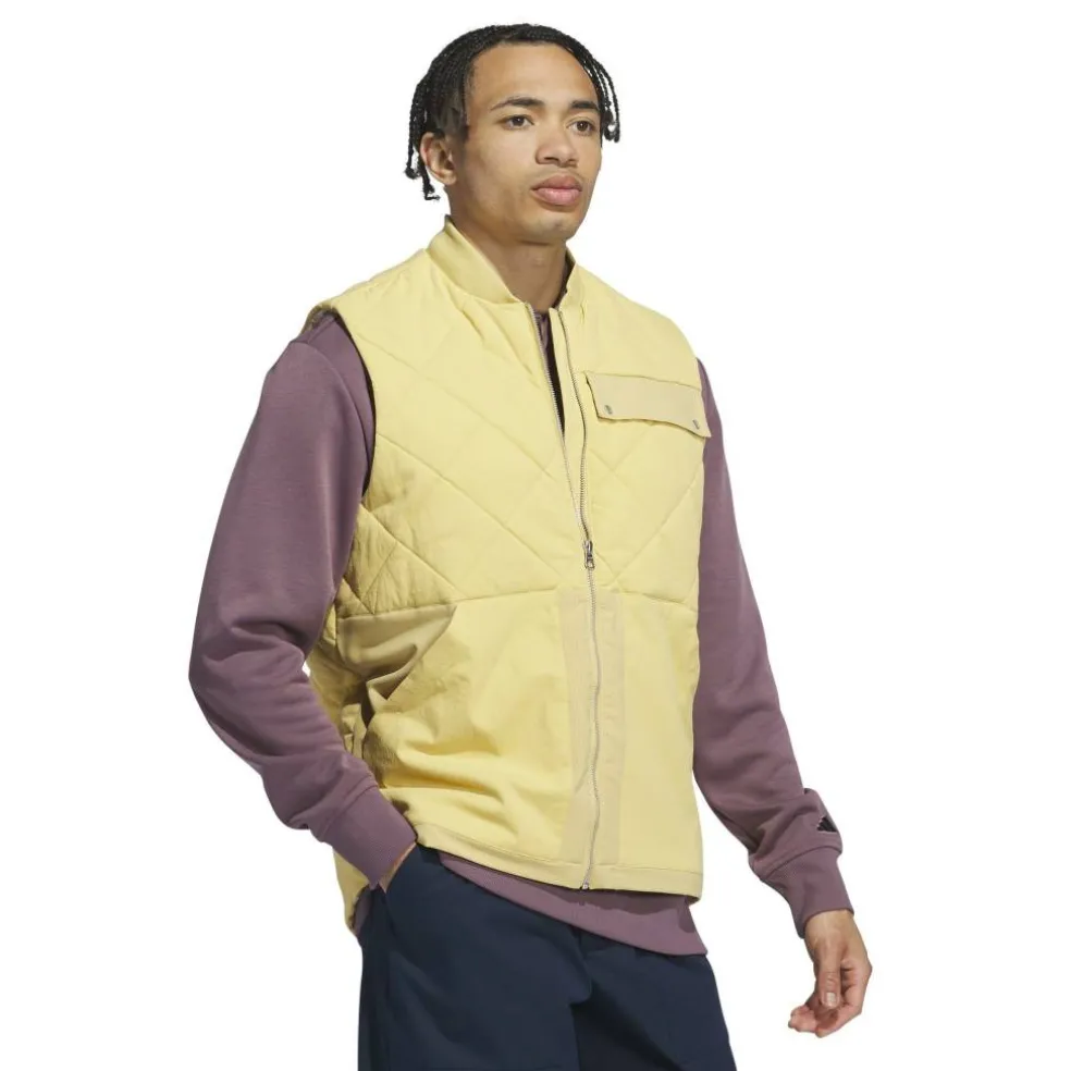 Men's Go-To Quilted Waterproof Sleeveless Performance Gilet