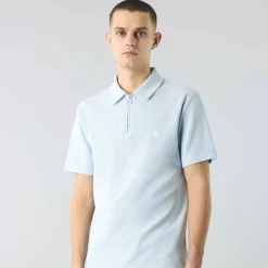 Men's Islington Zipped Short-Sleeve Polo Shirt