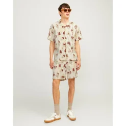 Men's JJ Short-Sleeve Plain Shirt