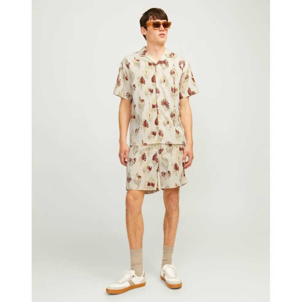 Men's JJ Short-Sleeve Plain Shirt
