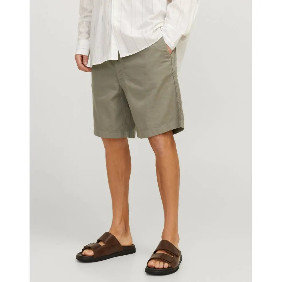 Men's Junior Linen Chino Shorts