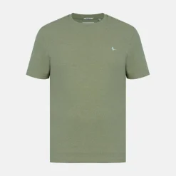 Men's JW Bubble Texture Cotton Short Sleeve Crew Neck Oversized T-Shirt