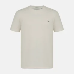 Men's JW Bubble Texture Cotton Short Sleeve Crew Neck Oversized T-Shirt