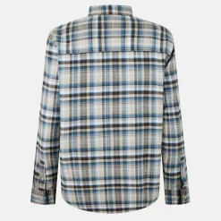 Men's JW Check Long-Sleeve Patterned Shirt