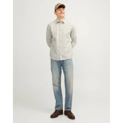 Men's JW Long-Sleeve Linen Shirt