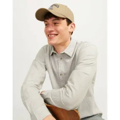 Men's JW Long-Sleeve Linen Shirt
