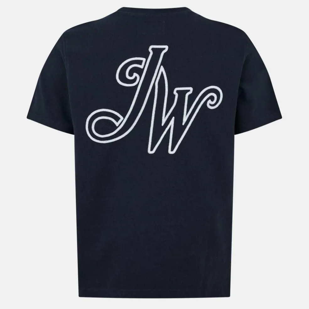 Men's JW Script Initial Regular Fit T-Shirt