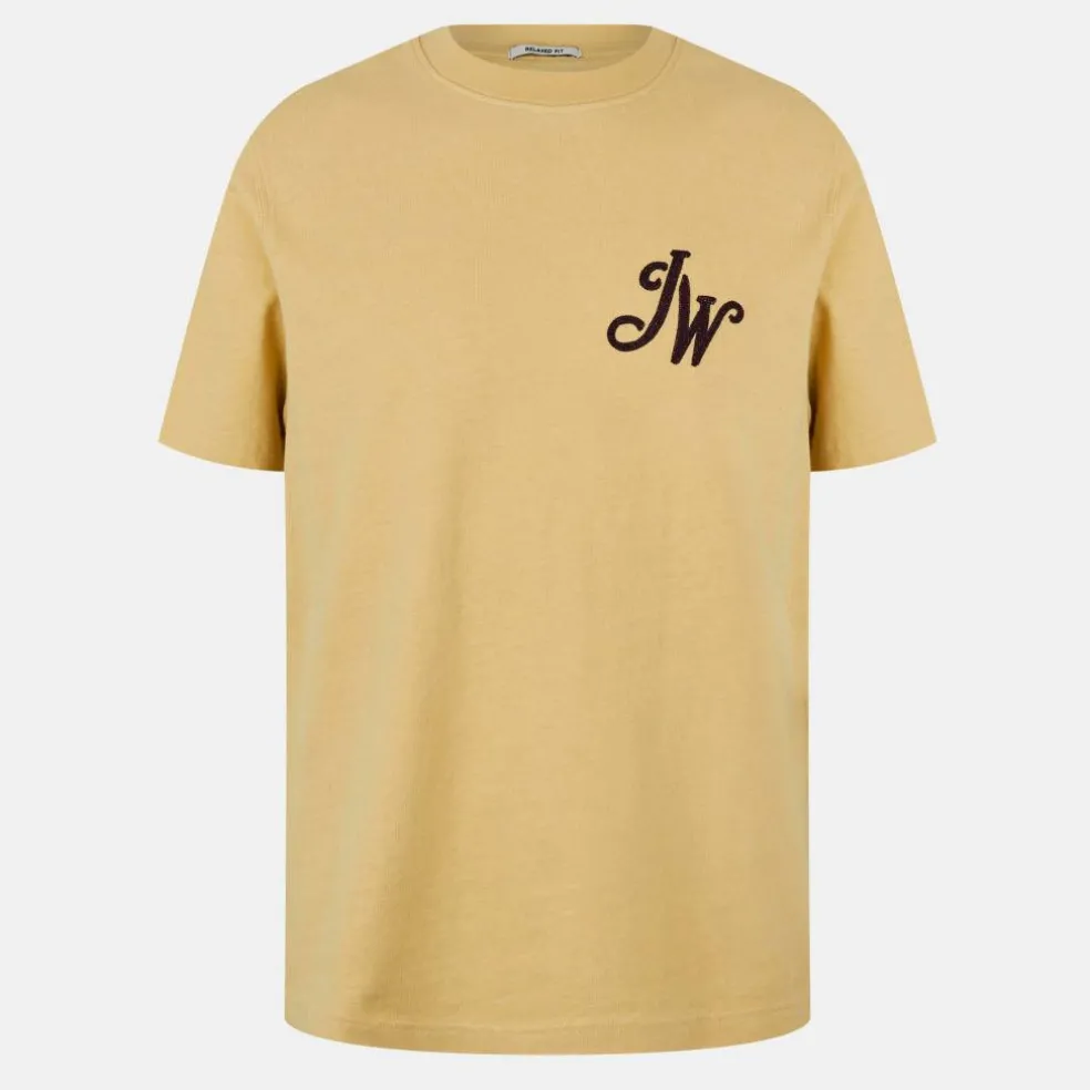 Men's JW Script Initial Regular Fit T-Shirt