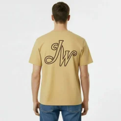 Men's JW Script Initial Regular Fit T-Shirt