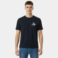 Men's JW Script Initial Regular Fit T-Shirt