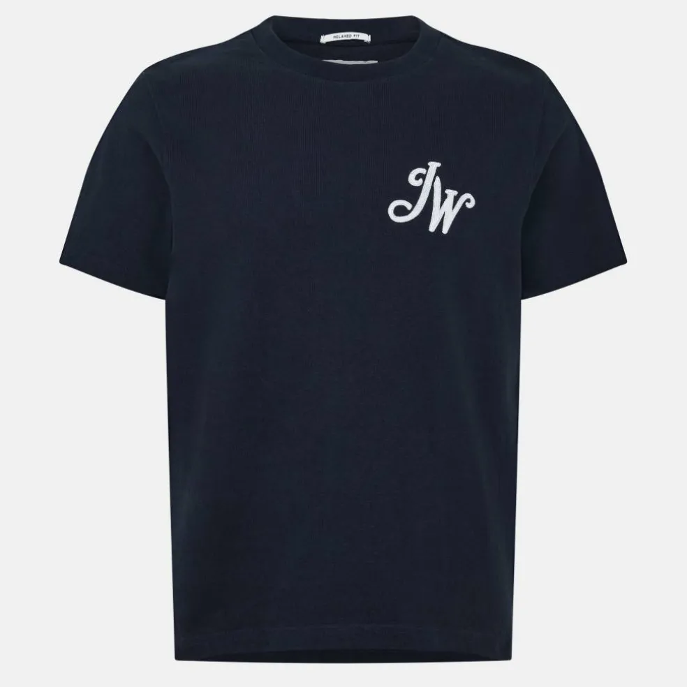 Men's JW Script Initial Regular Fit T-Shirt